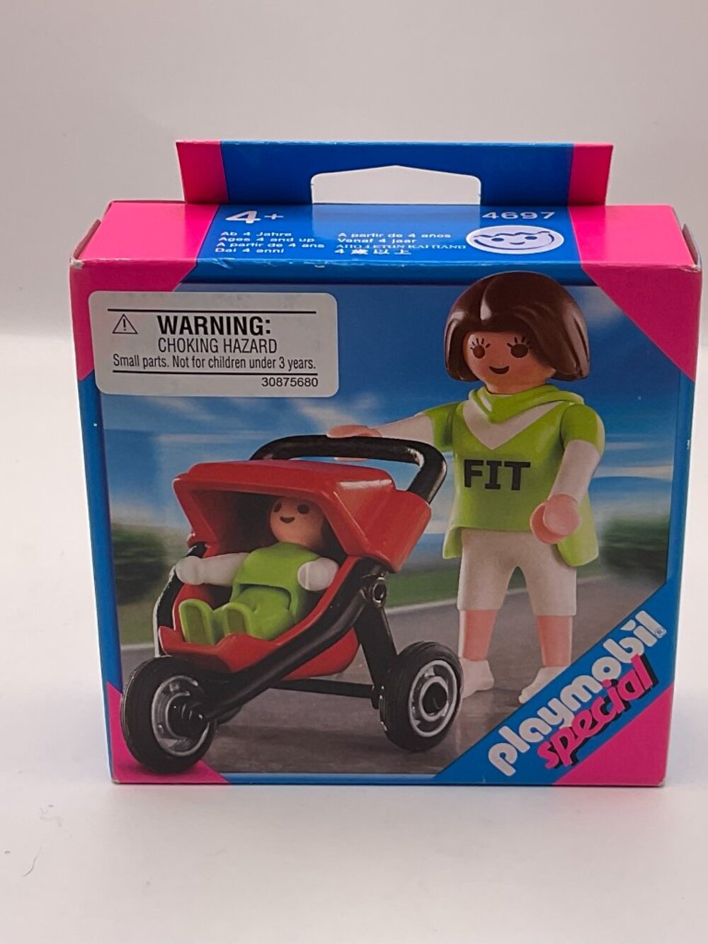 Playmobil Mother with jogging stroller Toy